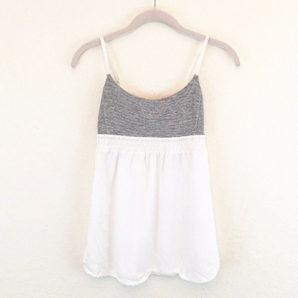 Lululemon Bliss Striped Babydoll Tank (Size 4)